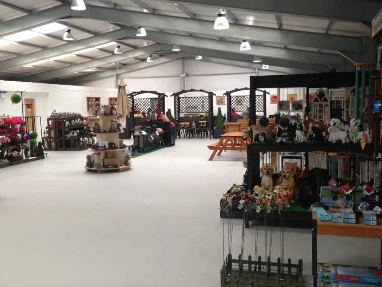 Commercial Retail Area At Garden Centre In Yorkshire