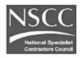 NSCC accreditation logo in grey